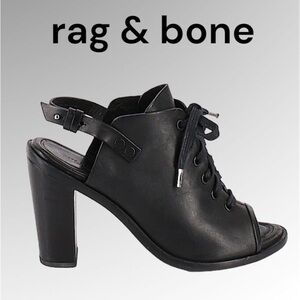 Rag & bone lace up heeled sandals size 9